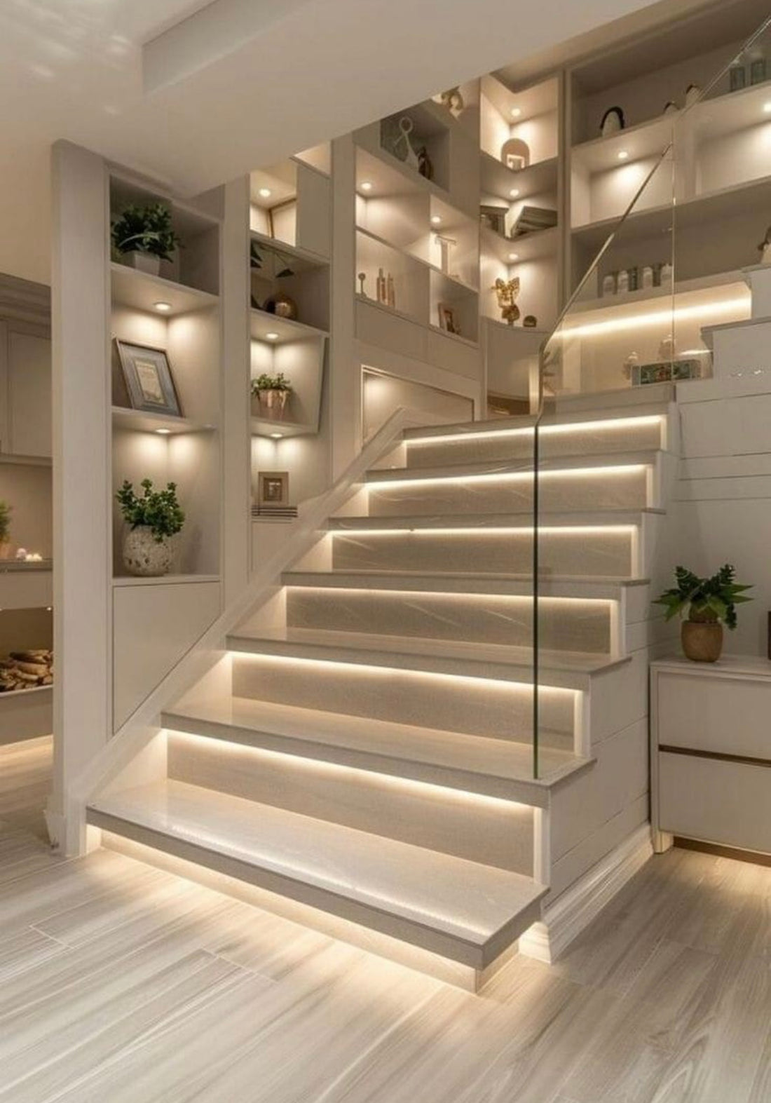 Kreative und Praktische Nutzung des Raums unter der Treppe: Stilvoll gestalten