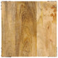 Beistelltisch 45x45x50 cm Massivholz Mango und Eisen