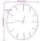 Wanduhr Braun Ø39 cm Eisen und Holzwerkstoff